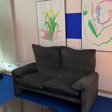 Maralunga sofa 2 seats Cassina edition 80s/90s