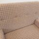 Vintage wool fabric armchair from the 1970s.