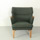 Kurt Olsen lounge chair No 221, Slagelse Møbelvaerk, 1960s