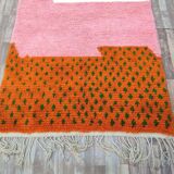 Tapis en laine beni ouraine fait main