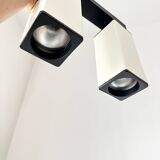 Vintage 1980s Wall or Ceiling Lamp with Two Adjustable Parallelepiped Light