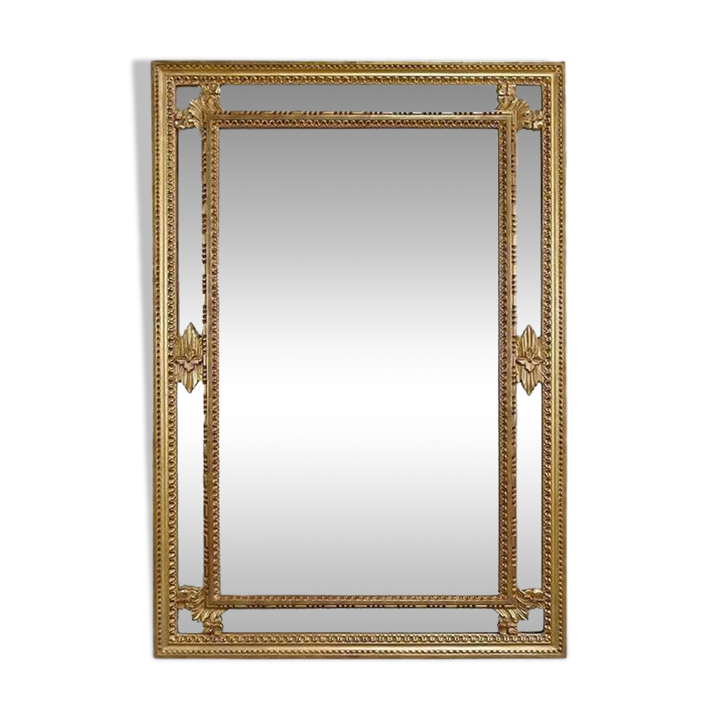 Large mirror with shutters, Louis XVI style – Mid 20th century