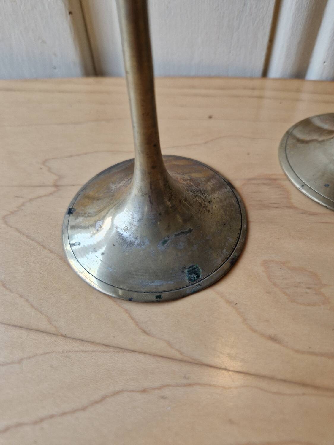 Lot De 4 Calisse Verre En Laiton