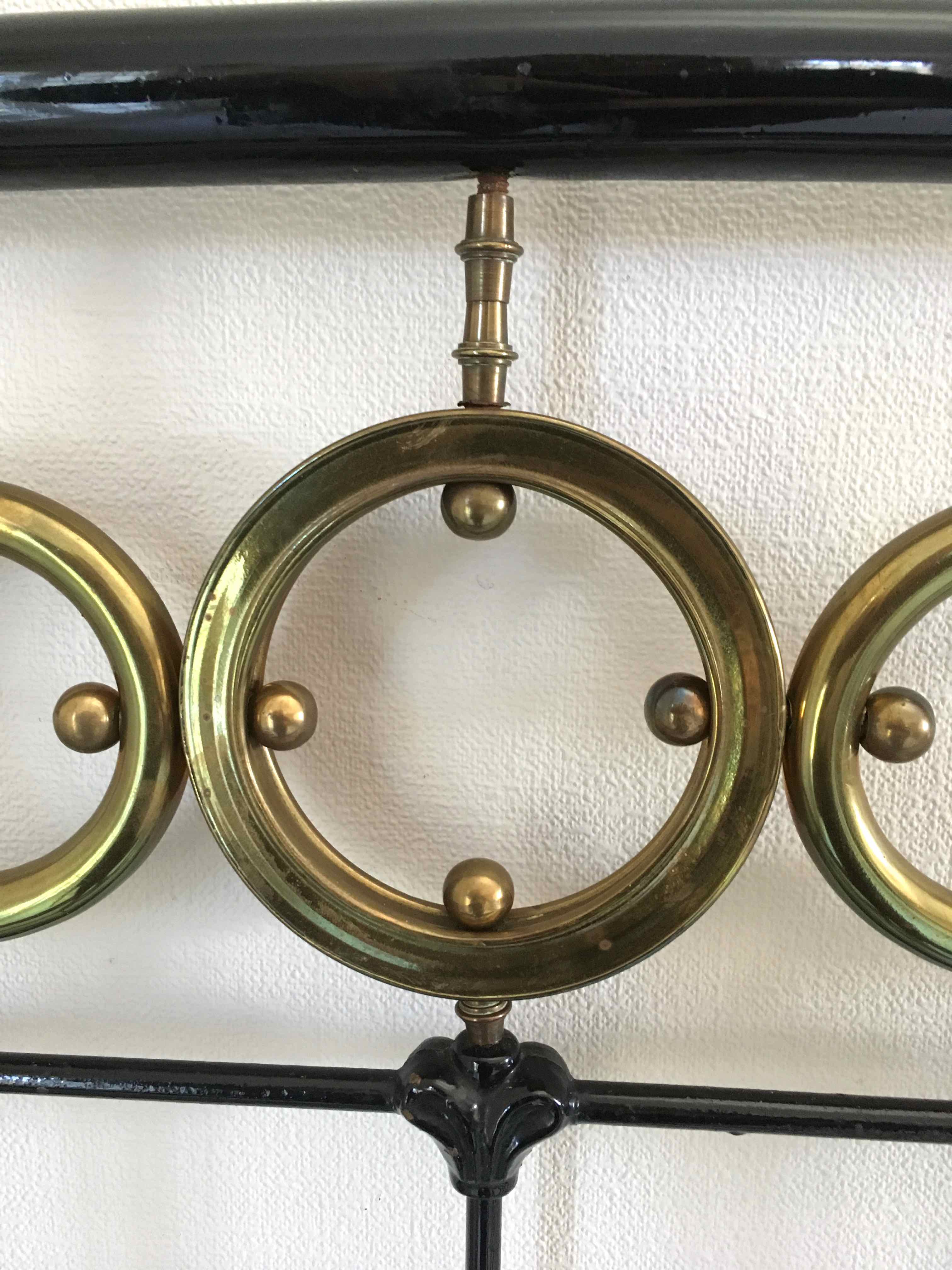 Iron bed Napoleon III in 140 x 190