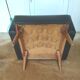 Black skai chair