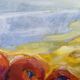 Vintage Expressionists Oil on Canvas with Apples, Signed by Bengt Anders