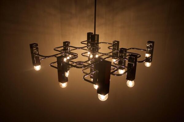 Lustre graphique Geatano Sciolari