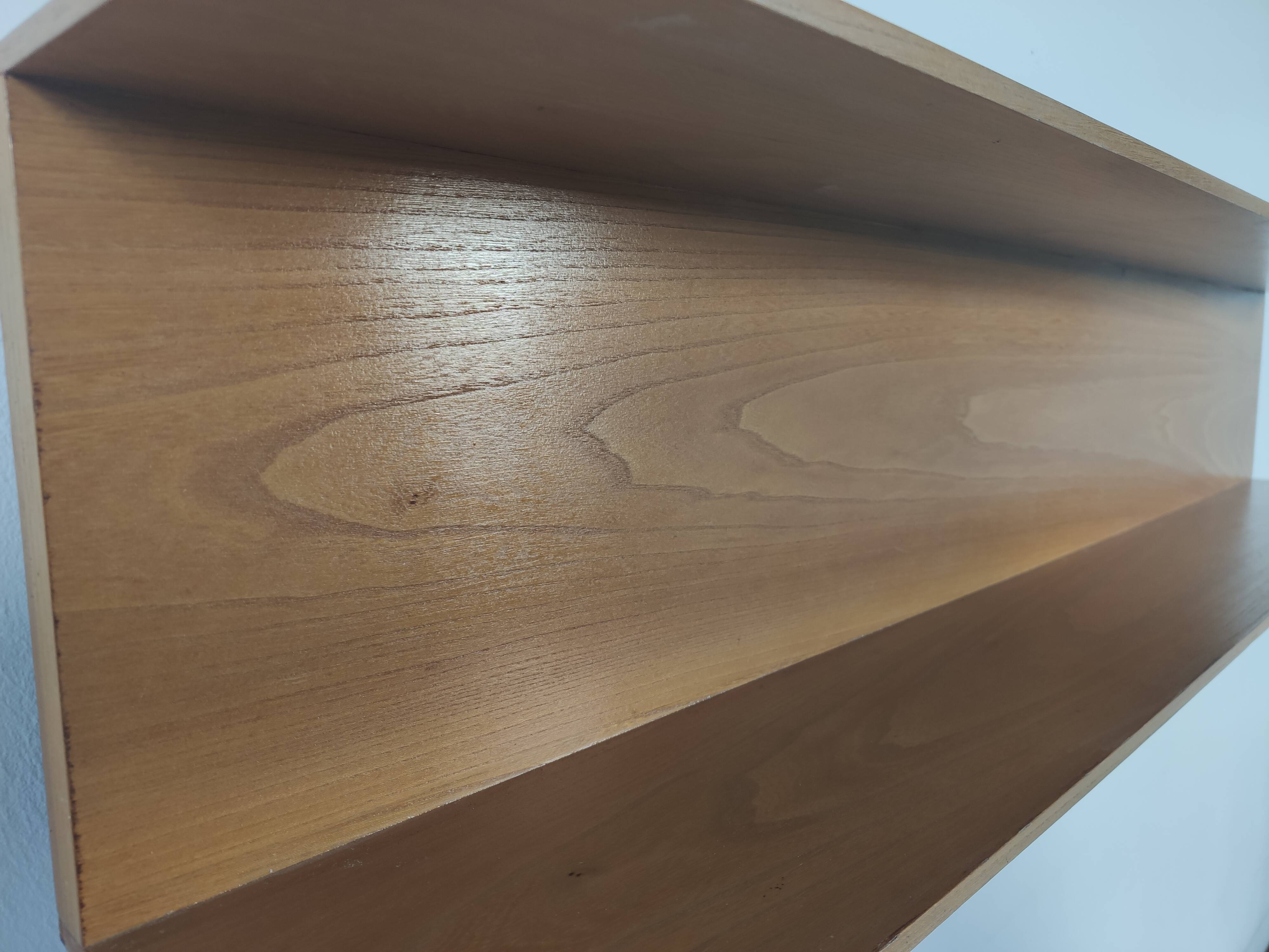 Shelf Whilelm Renz 140cm light oak 1960