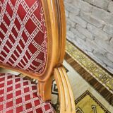 Paire de fauteuil Médaillon style Louis XV