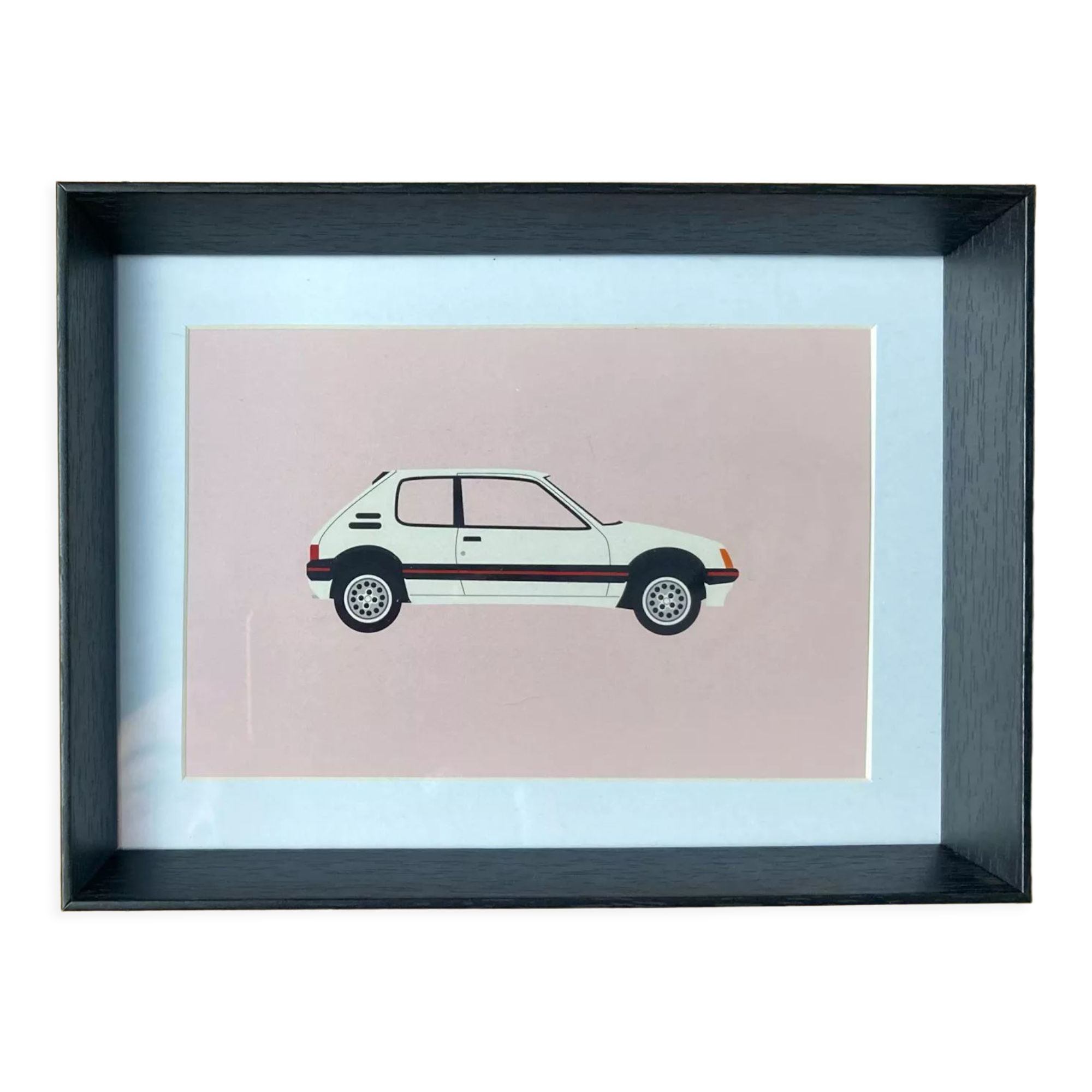 Deco frame collection car 205 Peugeot