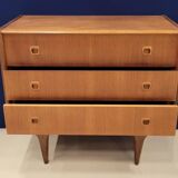 Scandinavian teak veneer dressing table, 1970s