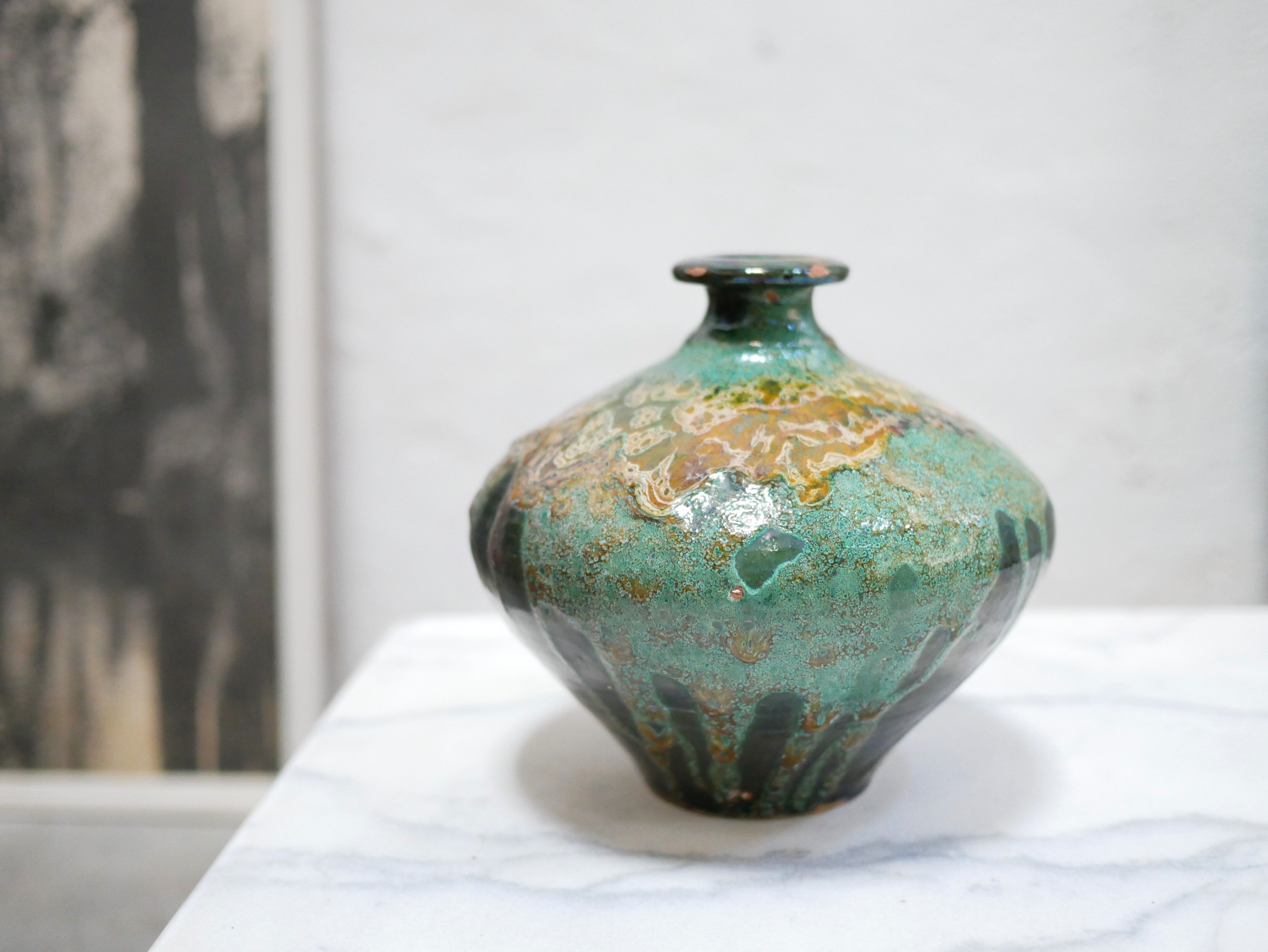 Vintage ceramic soliflore vase