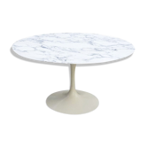 Table ronde en marbre Eero Saarinen éditée par Knoll de 1977