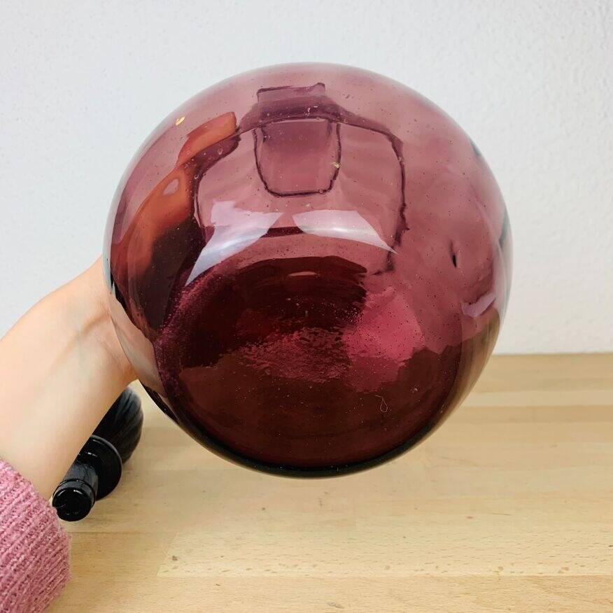 Empoli Italian carafes 66 cm mouth blown glass
