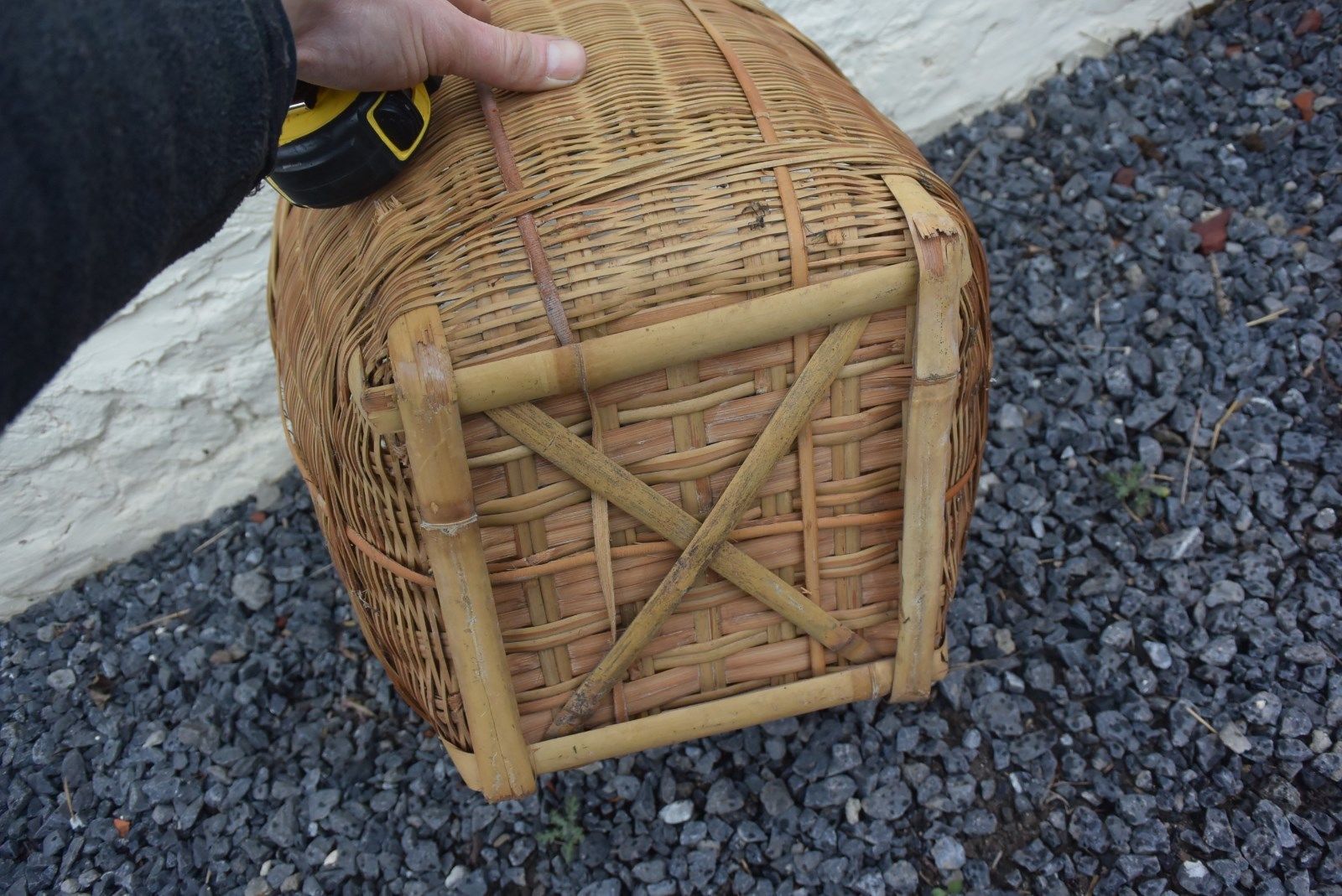 Authentic trunk or trash rattan