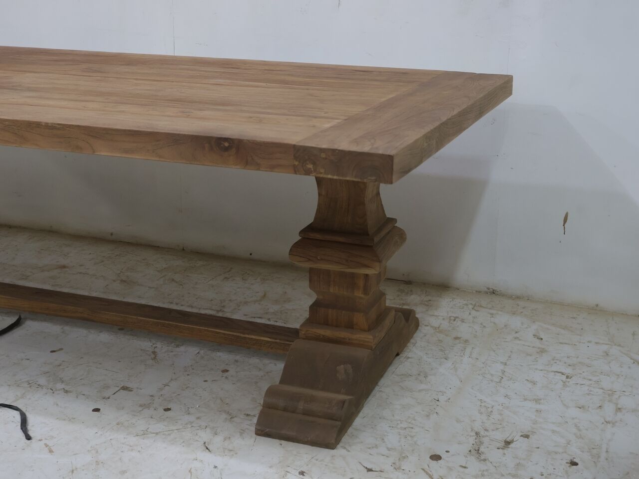 Wooden monastery table - Spirito 260 by 100 cm