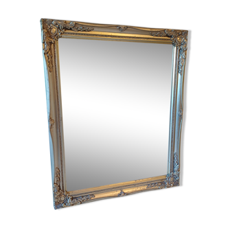 Wooden Mirror and Silver Stuk