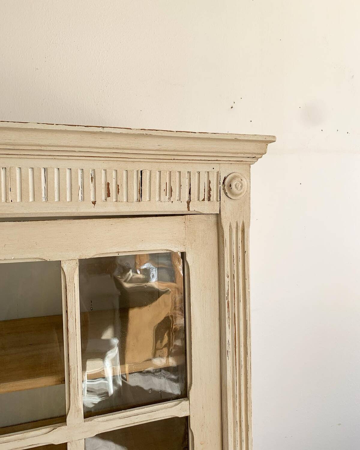 Parisian glass cabinet