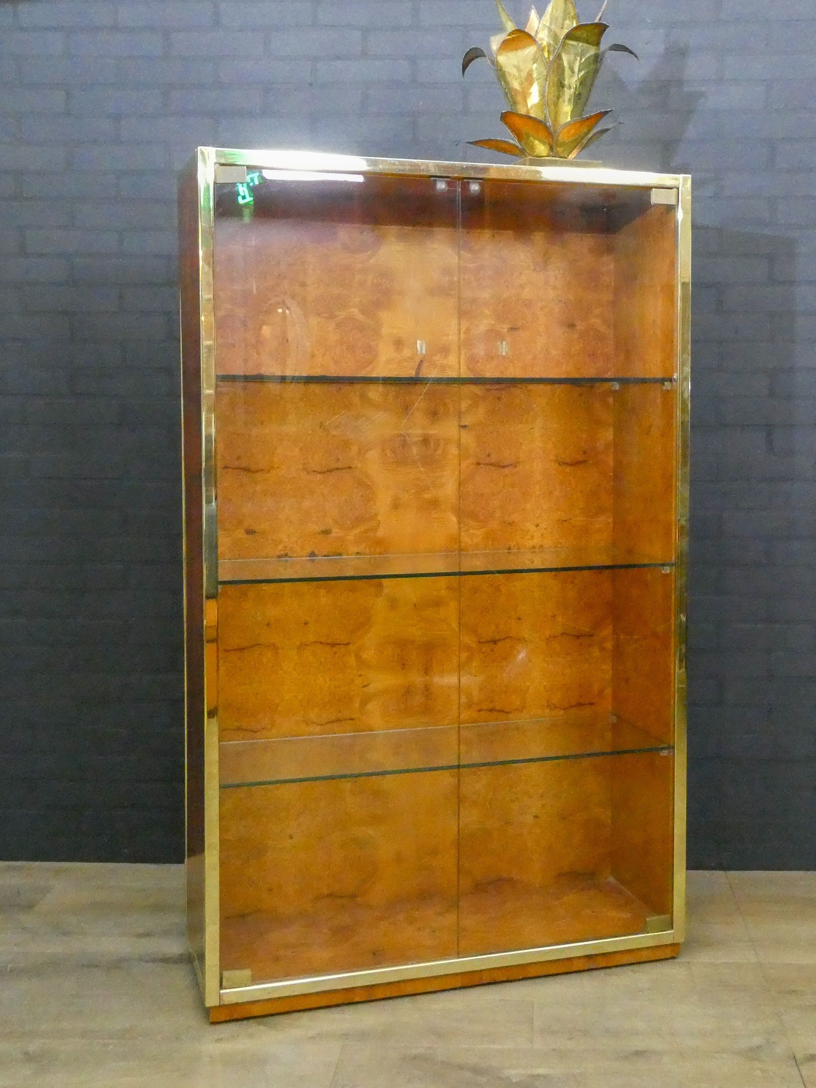 Mid Century display cabinet by Renato Zevi, Italy 1970s