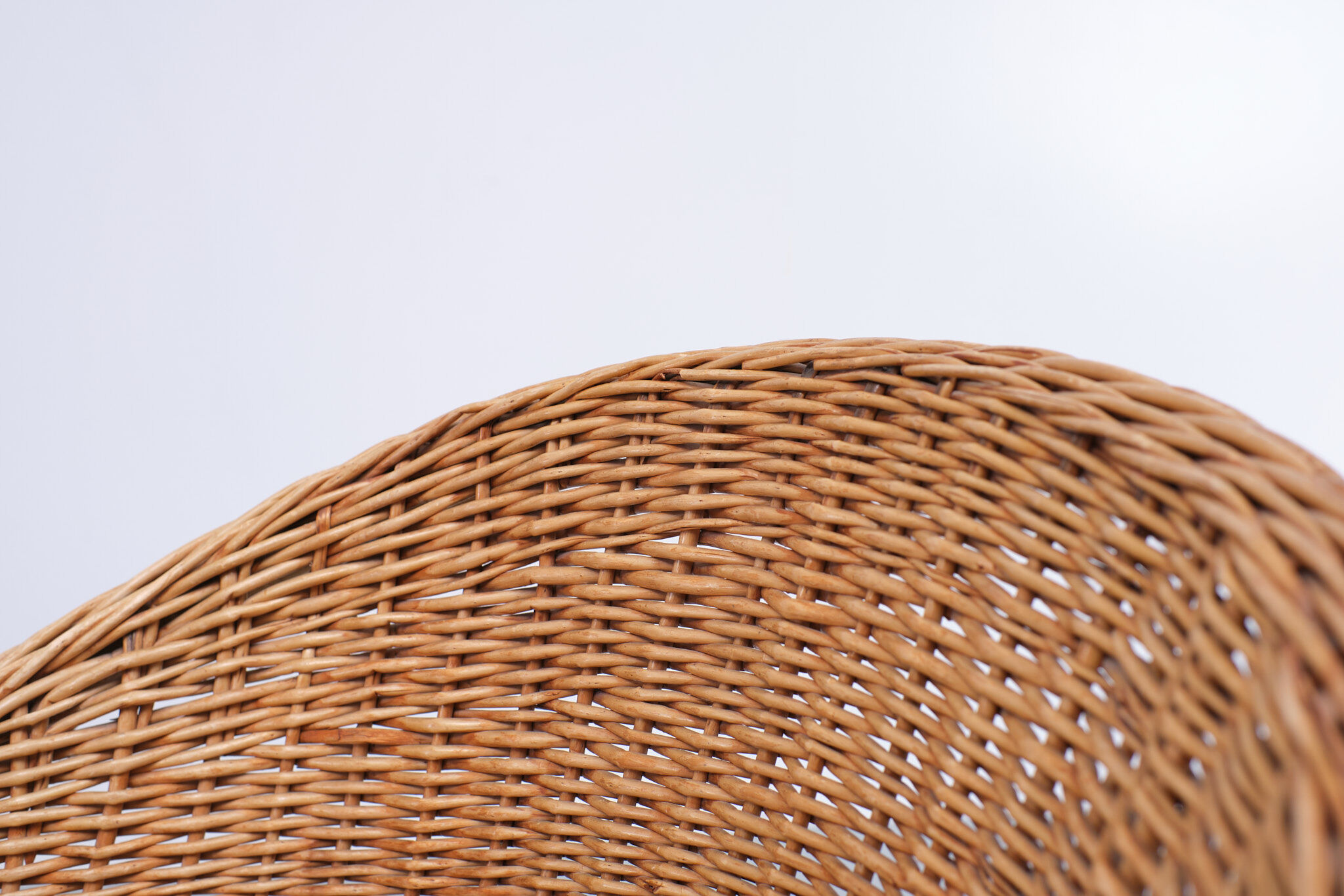Wicker chair Design Teun Velthuizen for Urotan 1950s Holland