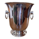 Champagne Bucket Guy Degrenne – Stainless Steel & Gold-Plated Brass