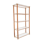 Hollywood Regency shelf 70s