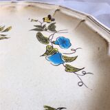 Assiette décorative de Salins France  décor Montpellier   25,5 cm
