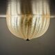 Barovier & Toso ceiling lamp 'Mezabala' 1970s