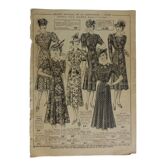 Excerpt from the advertising catalogue "La Samaritaine" of March 1939 department stores in Paris