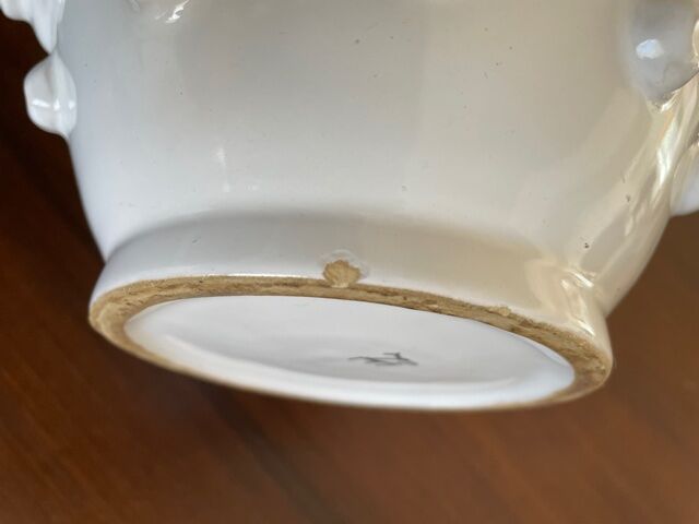 Vase Malicorne Pique flowers