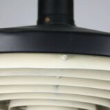 Mid-century industrial danish black pendant lamp, 1960s