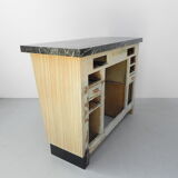 French formica bar, 156 cm wide
