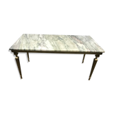 Marble and brass coffee table 1970