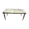 Marble and brass coffee table 1970