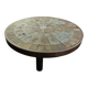 Table Basse - Herbier - Céramique - Raymonde Leduc - V. 1960.