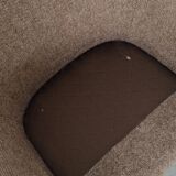 Fauteuil marron, design danois, années 1970, production : Danemark