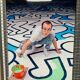 Keith Haring at the Palladium - New York 1985 Photo: Bernard Gotfryd