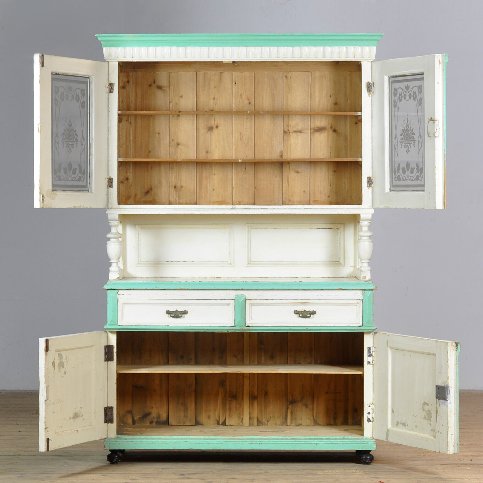 Pine sideboard, 1900s