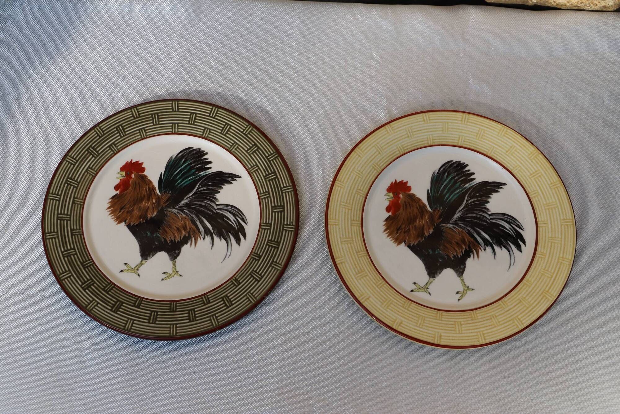 Exceptional collection of Niderviller tableware Normand style