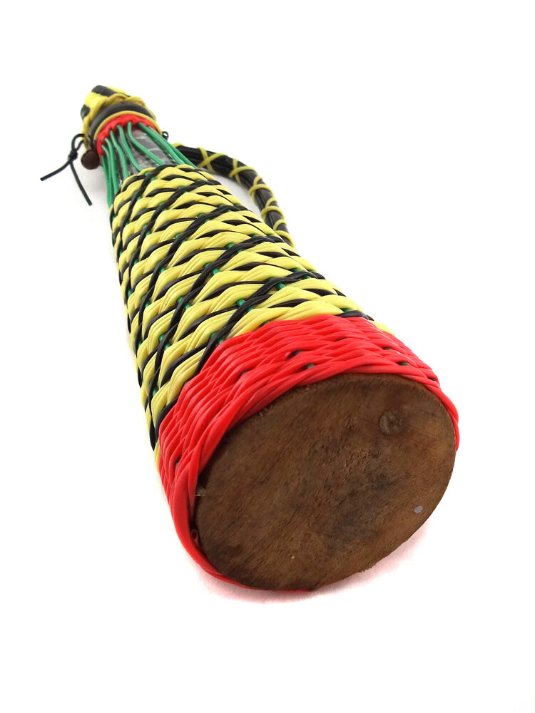 Bouteille scoubidou jaune