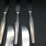 12 silver metal knives