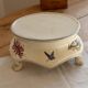 Rare antique plant support Lunéville faience – Polychrome decoration