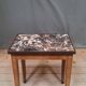 Small coffee table with marble top