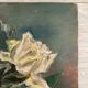 Peinture aux roses vintage
