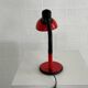 Red aluminor desk lamp from the 70s