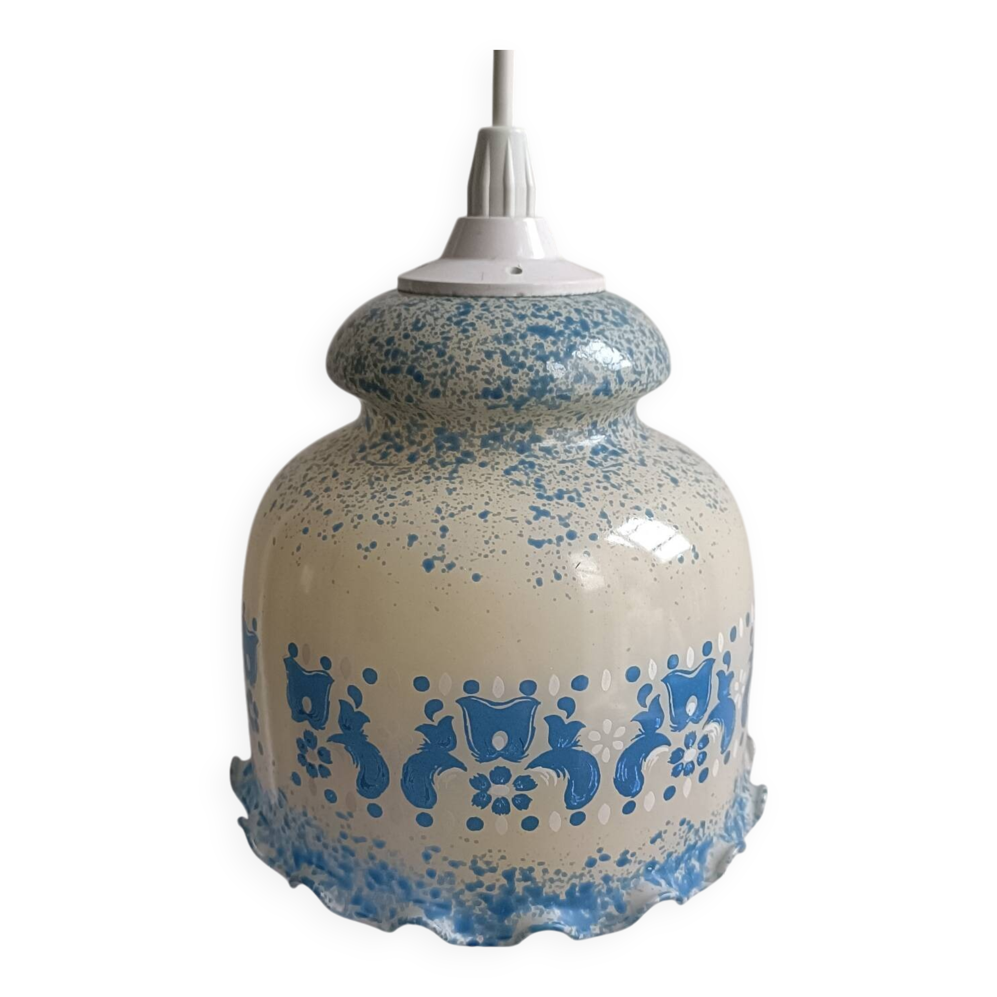 Vintage bath ball pendant