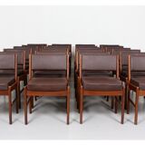 Lot of 24 chairs Scandinavian