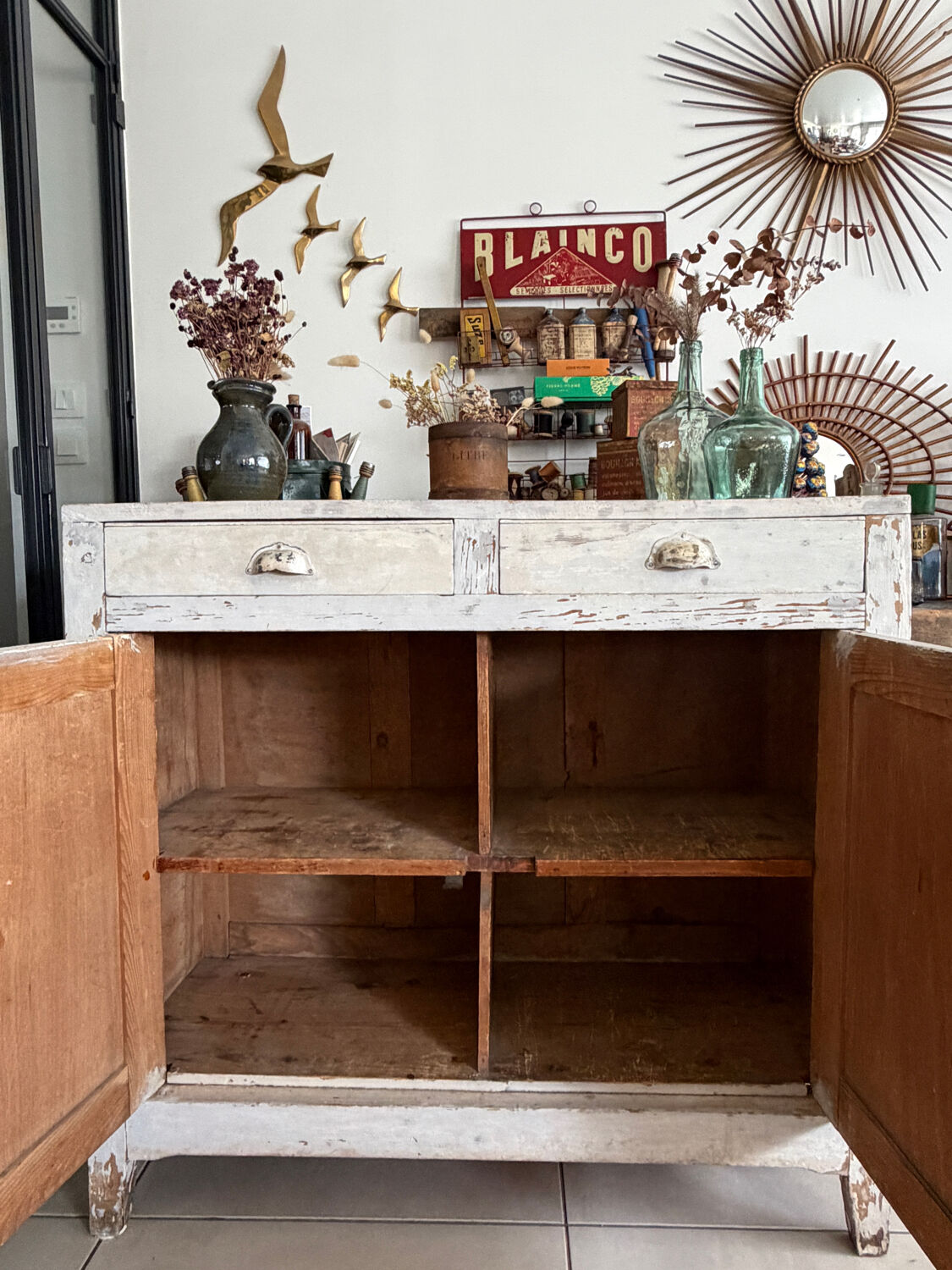 Vintage Parisian sideboard