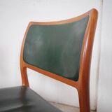3 x chaises Niels Møller modèle 80