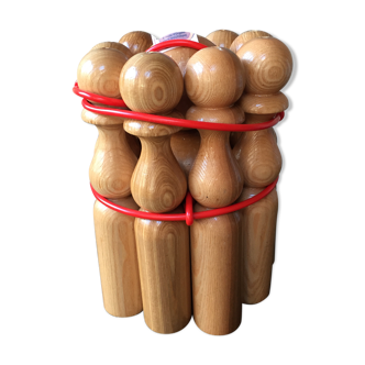 Wooden skittles